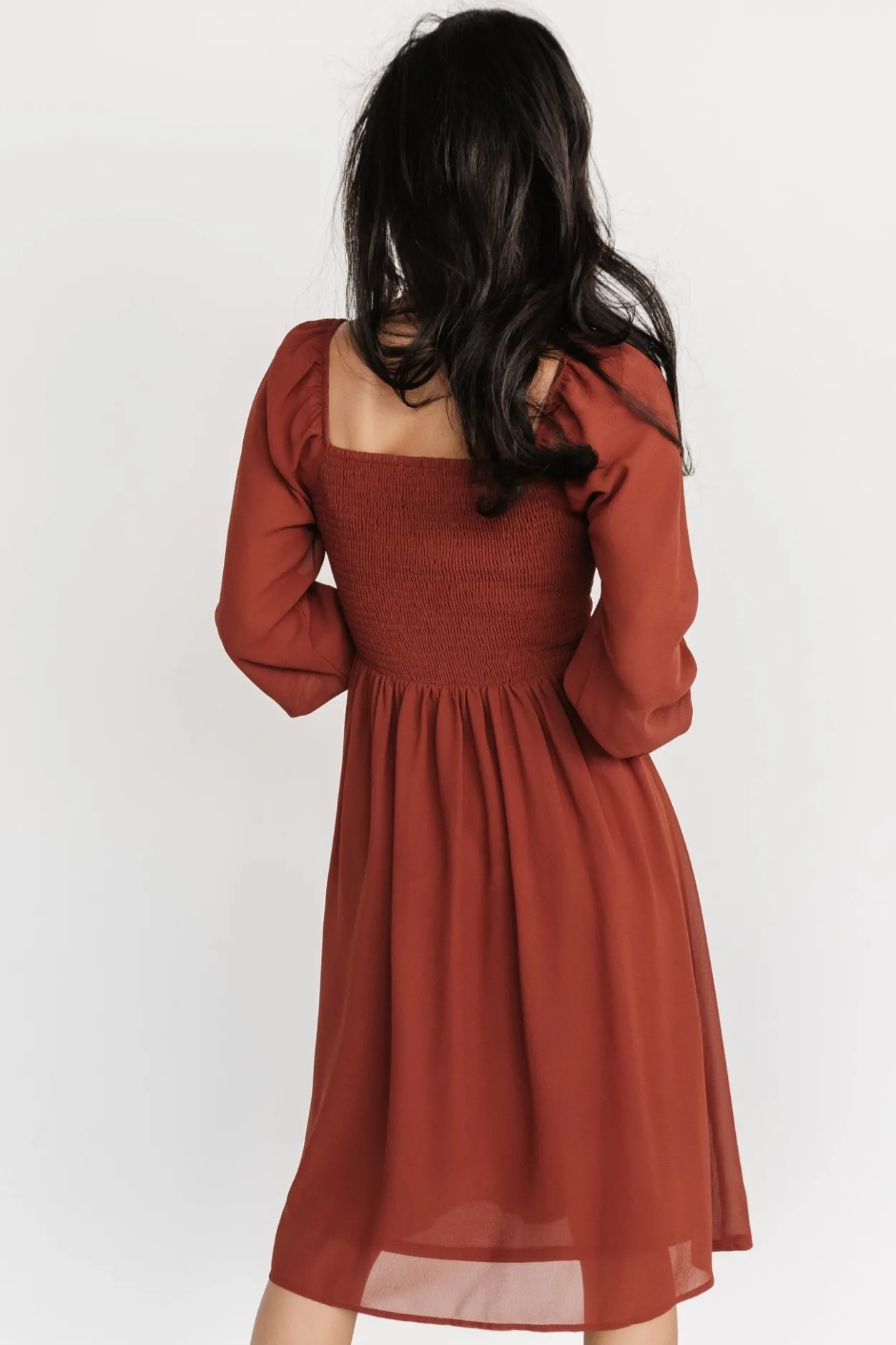 Online Baltic Born Elise Short Dress | Cinnamon