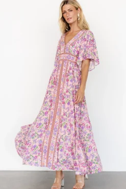 Fashion Baltic Born Elissa Maxi Dress | Pink Multi Floral PinkMultiFloral