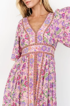 Fashion Baltic Born Elissa Maxi Dress | Pink Multi Floral PinkMultiFloral