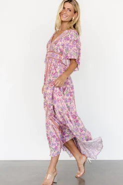 Fashion Baltic Born Elissa Maxi Dress | Pink Multi Floral PinkMultiFloral