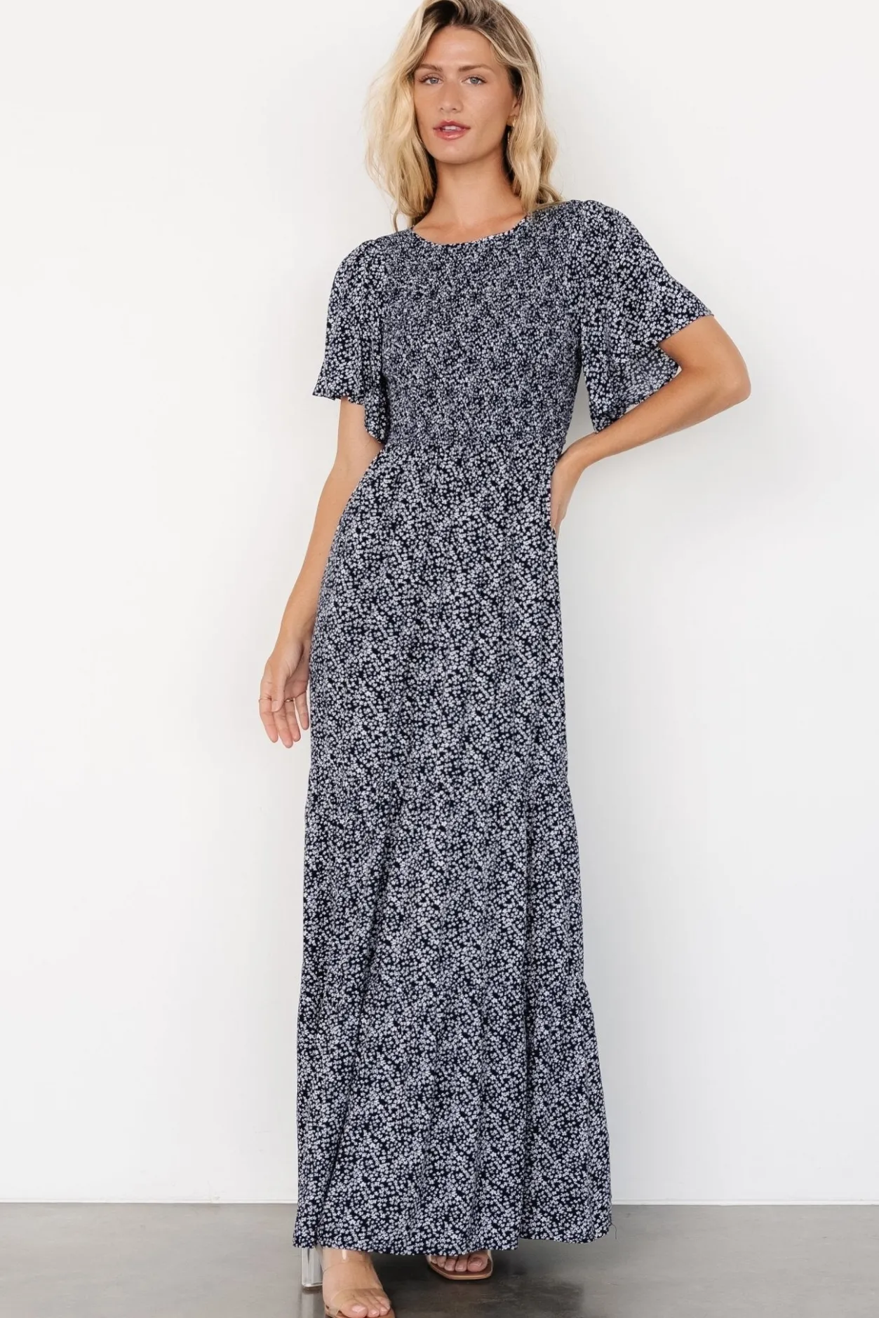 Hot Baltic Born Eliza Maxi Dress | Midnight Print MidnightPrint