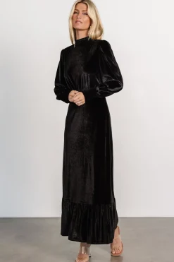 Best Baltic Born Elodie Velvet Maxi Dress | Black