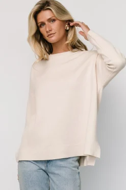 Clearance Baltic Born Else Sweater | Cream