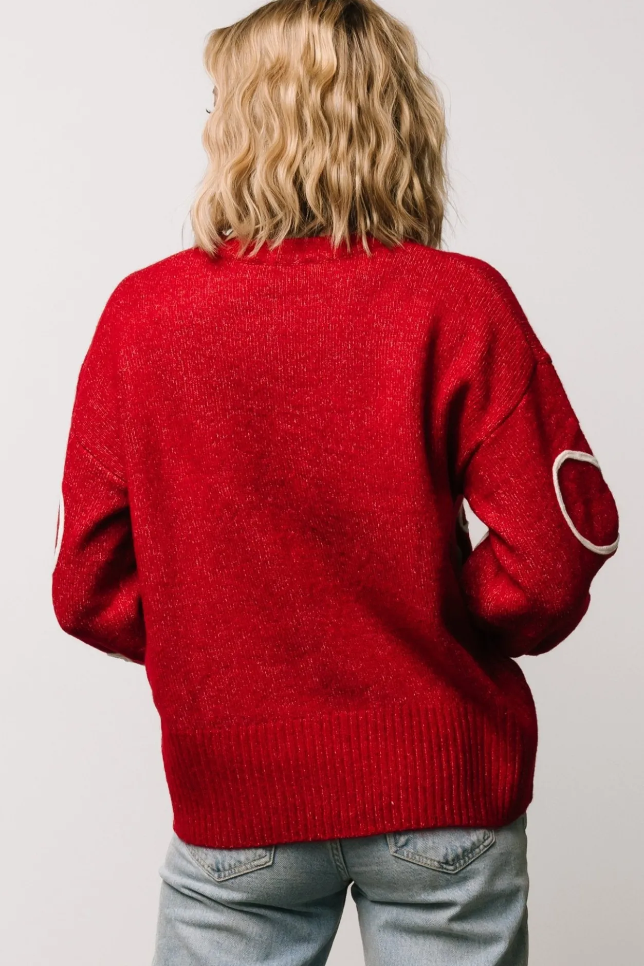 Online Baltic Born Elsie Ribbon Sweater | Red + Ivory Red+Ivory