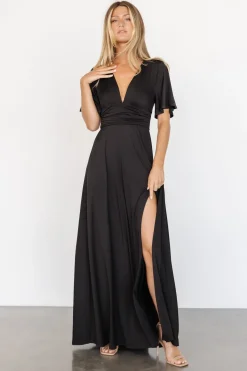 New Baltic Born Emberly Maxi Dress | Black