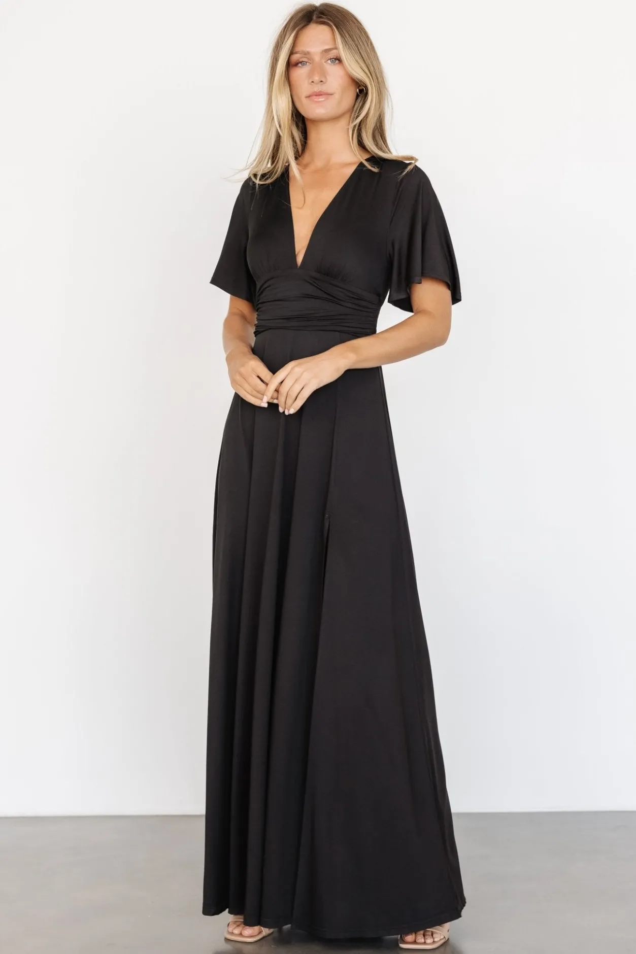 New Baltic Born Emberly Maxi Dress | Black