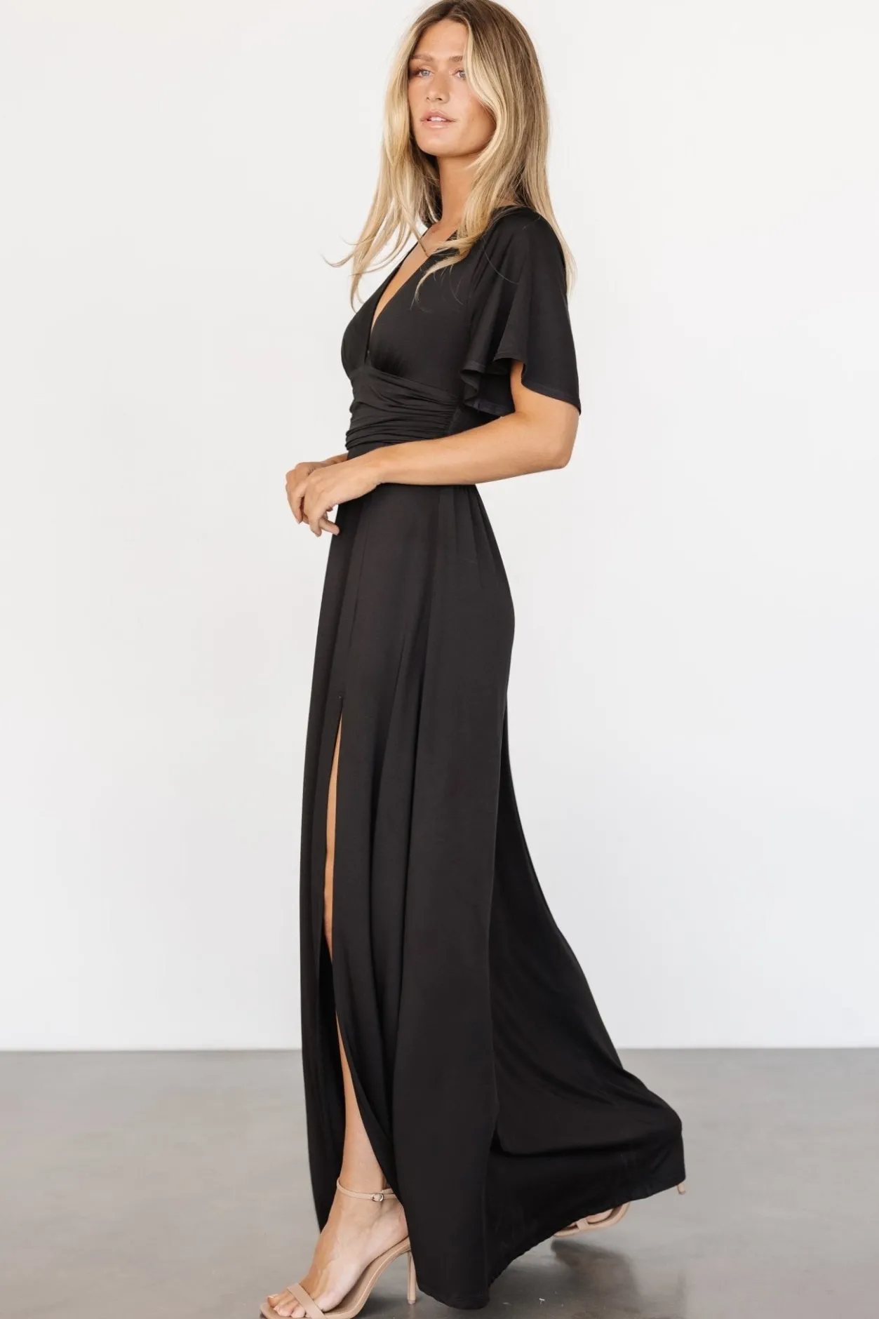New Baltic Born Emberly Maxi Dress | Black