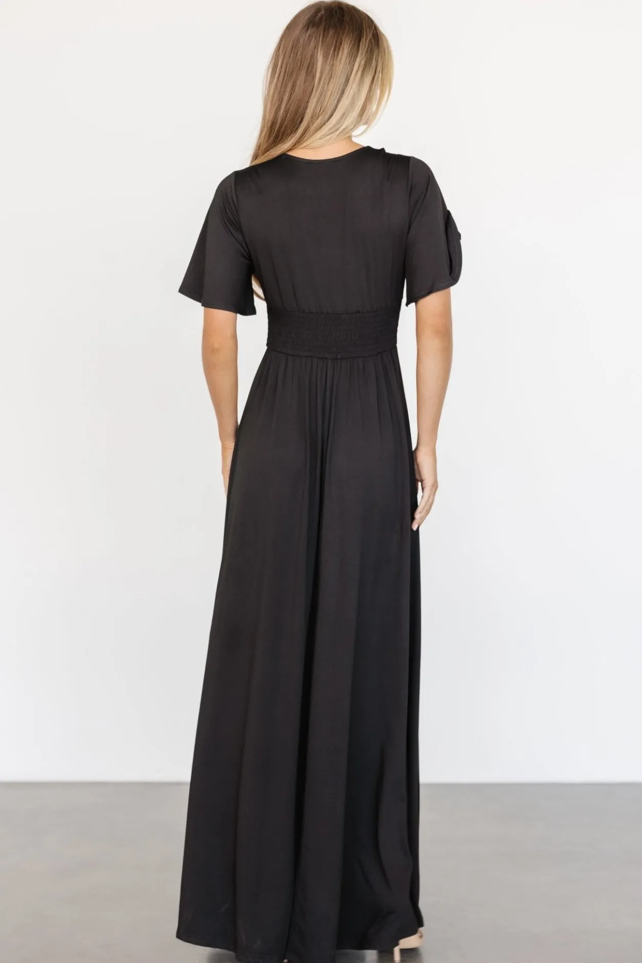 New Baltic Born Emberly Maxi Dress | Black