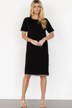 Discount Baltic Born Emelia Shift Dress | Black