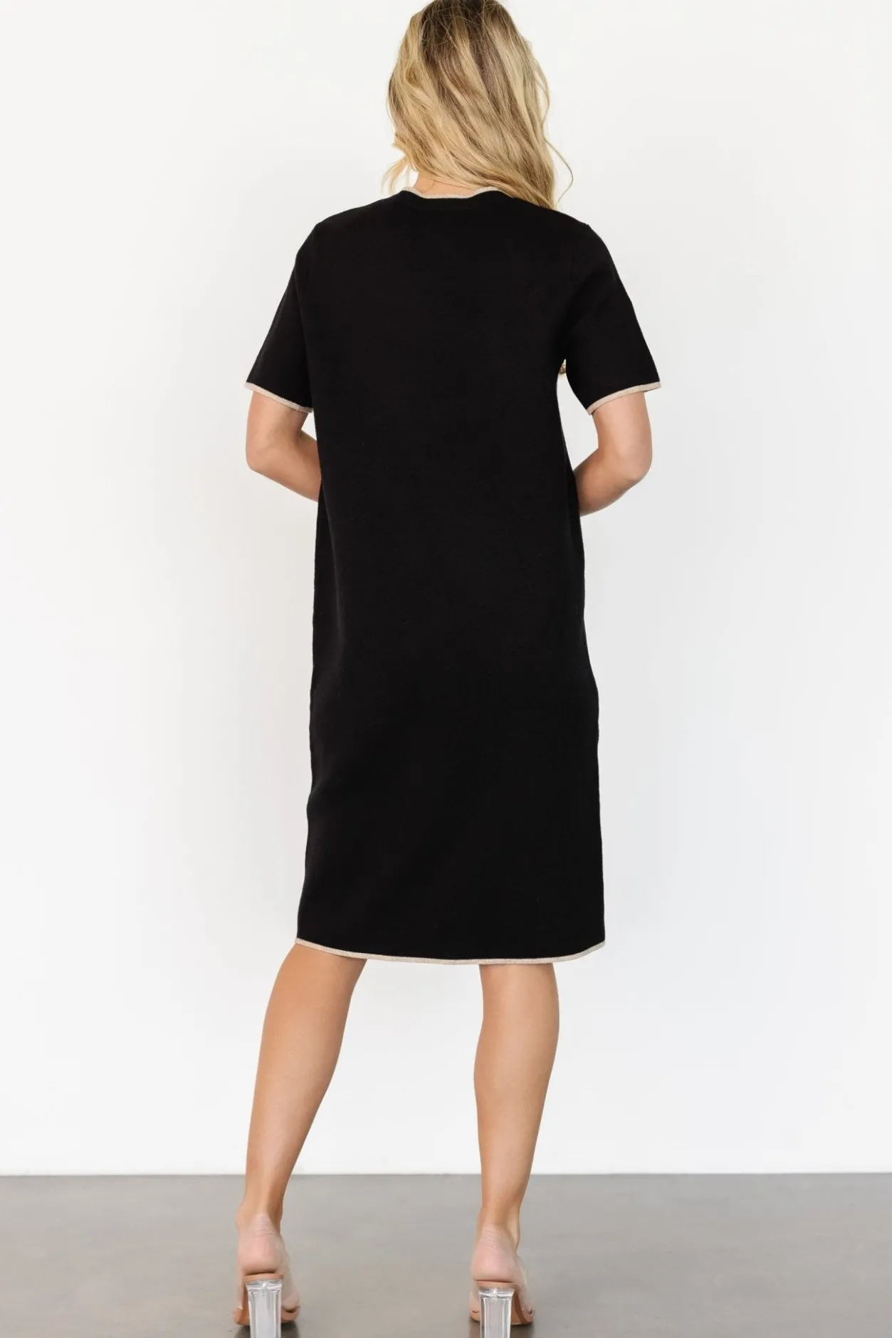 Discount Baltic Born Emelia Shift Dress | Black