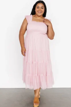 Best Baltic Born Emma Smocked Tulle Dress | Mauve