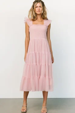 Best Baltic Born Emma Smocked Tulle Dress | Mauve