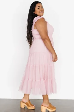 Best Baltic Born Emma Smocked Tulle Dress | Mauve