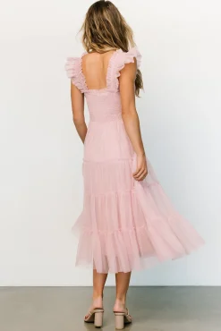 Best Baltic Born Emma Smocked Tulle Dress | Mauve