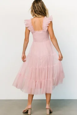 Best Baltic Born Emma Smocked Tulle Dress | Mauve