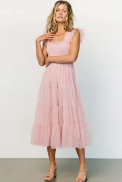 Best Baltic Born Emma Smocked Tulle Dress | Mauve