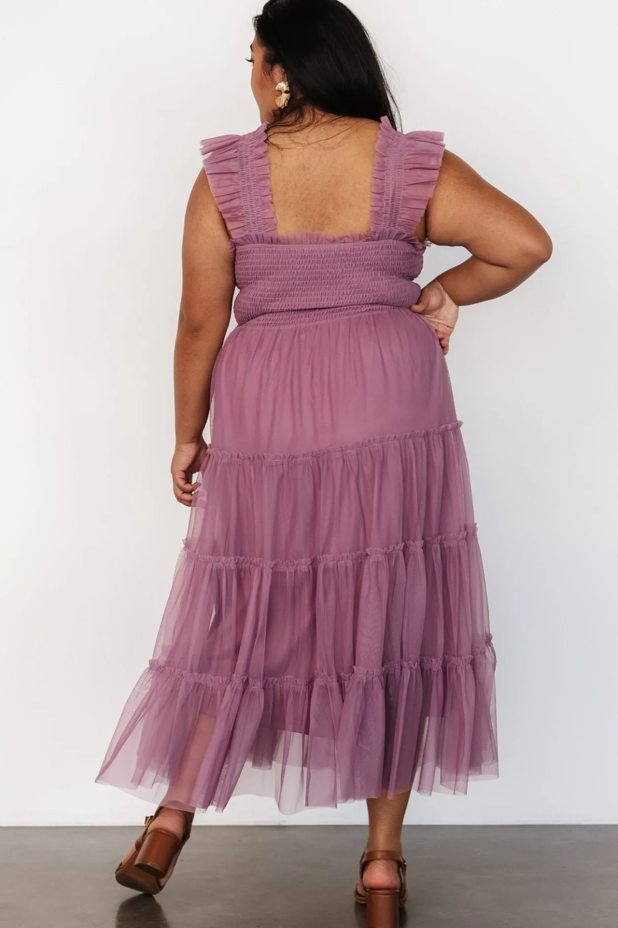 Fashion Baltic Born Emma Smocked Tulle Dress | Orchid
