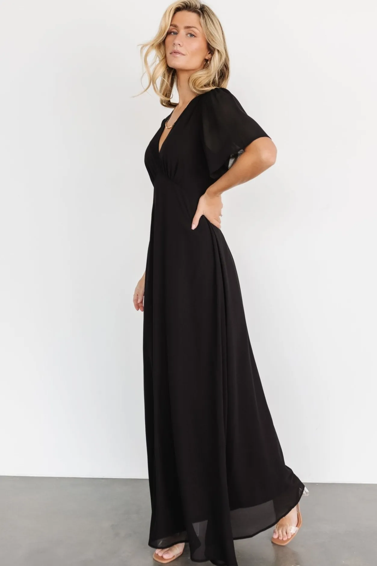 Online Baltic Born Esti Maxi Dress | Black