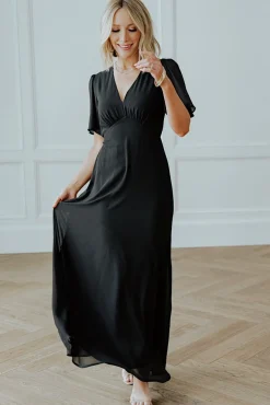 Online Baltic Born Esti Maxi Dress | Black