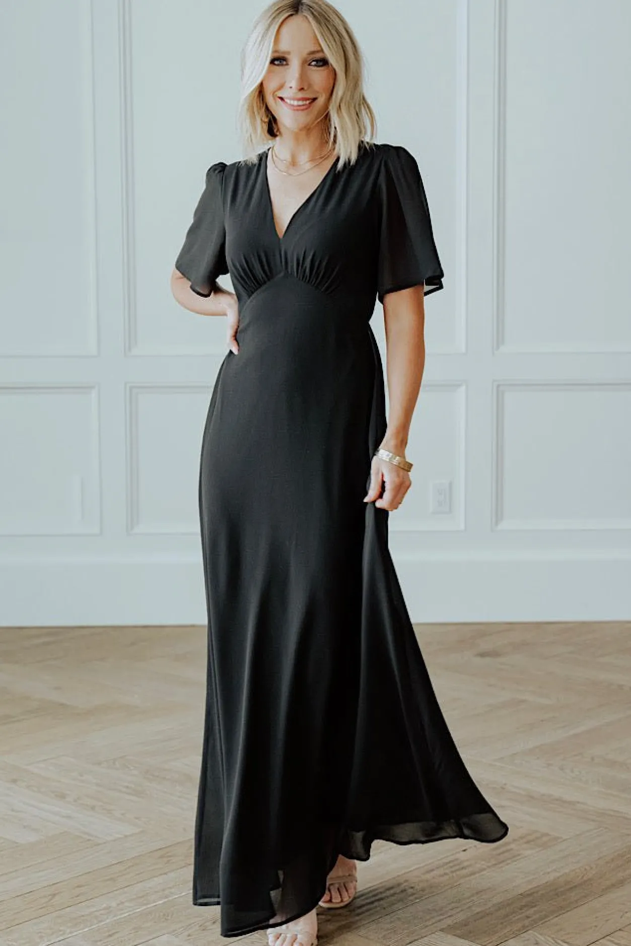 Online Baltic Born Esti Maxi Dress | Black