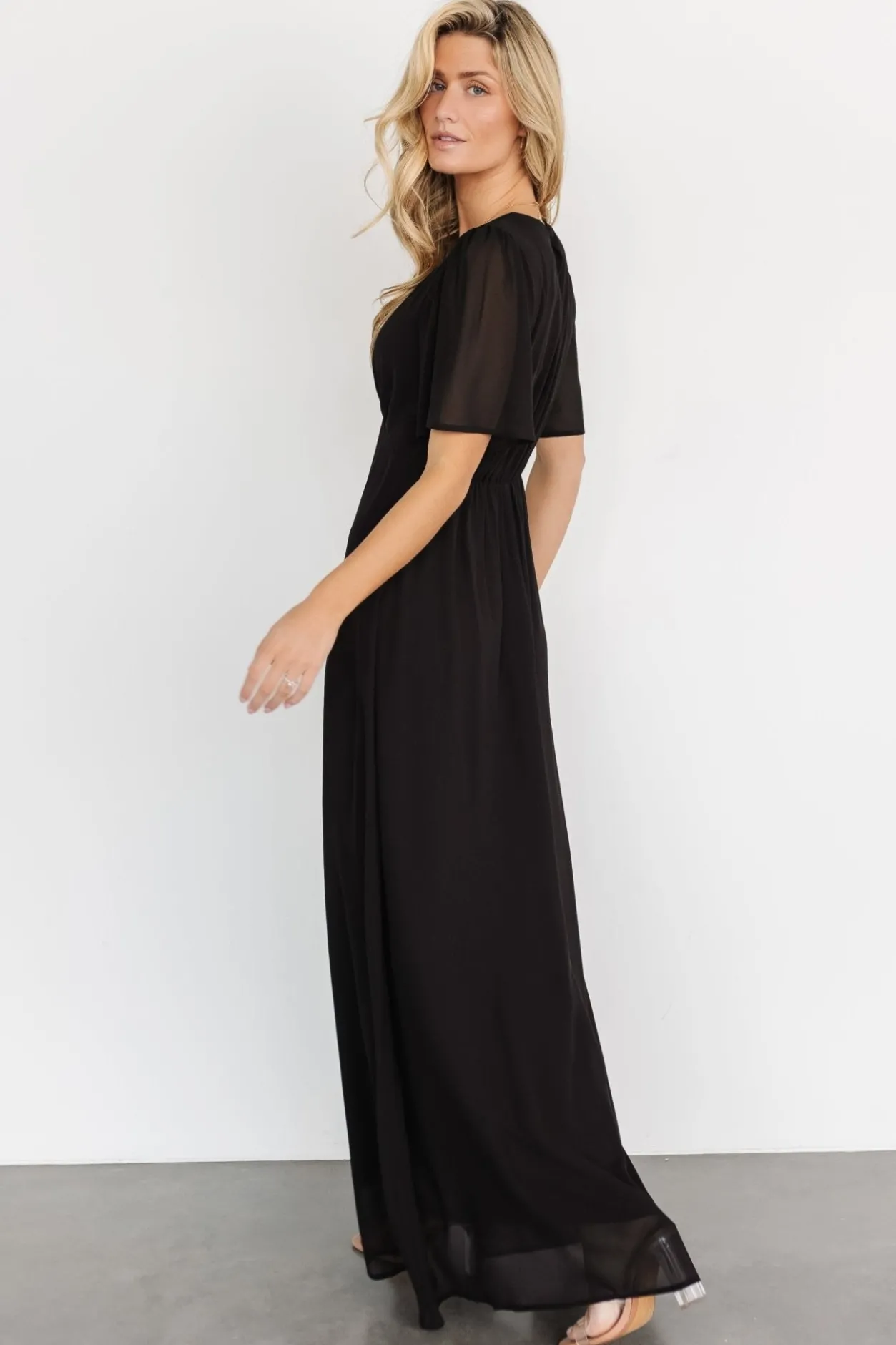 Online Baltic Born Esti Maxi Dress | Black