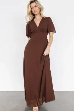 Outlet Baltic Born Esti Maxi Dress | Espresso