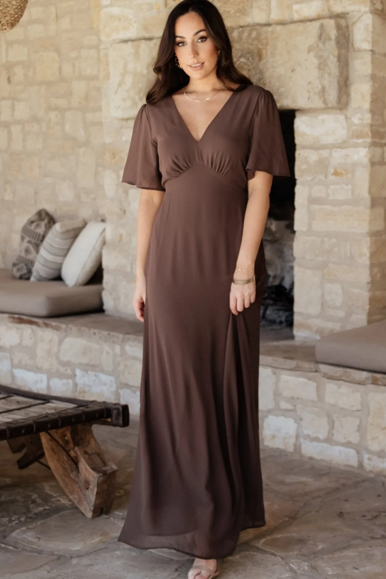 Outlet Baltic Born Esti Maxi Dress | Espresso