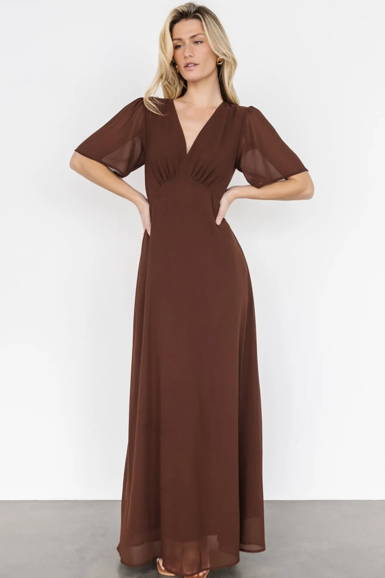 Outlet Baltic Born Esti Maxi Dress | Espresso