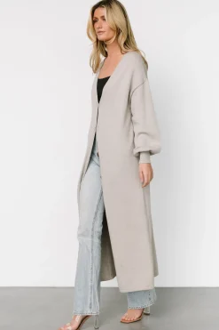 Best Baltic Born Ethel Long Cardigan | Gray