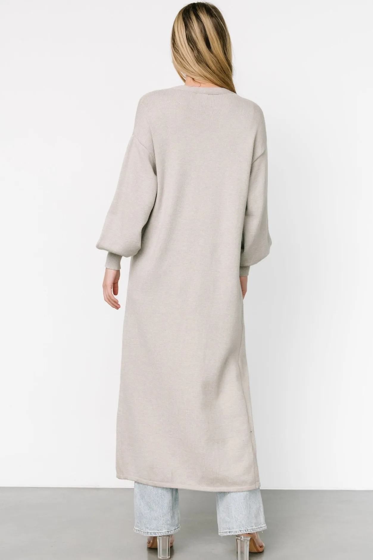 Best Baltic Born Ethel Long Cardigan | Gray
