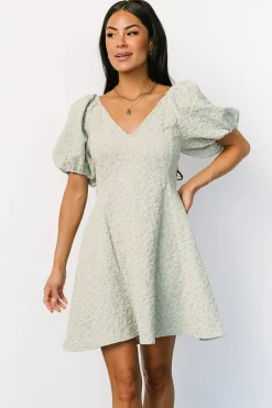 Hot Baltic Born Eulalie Mini Dress | Sage