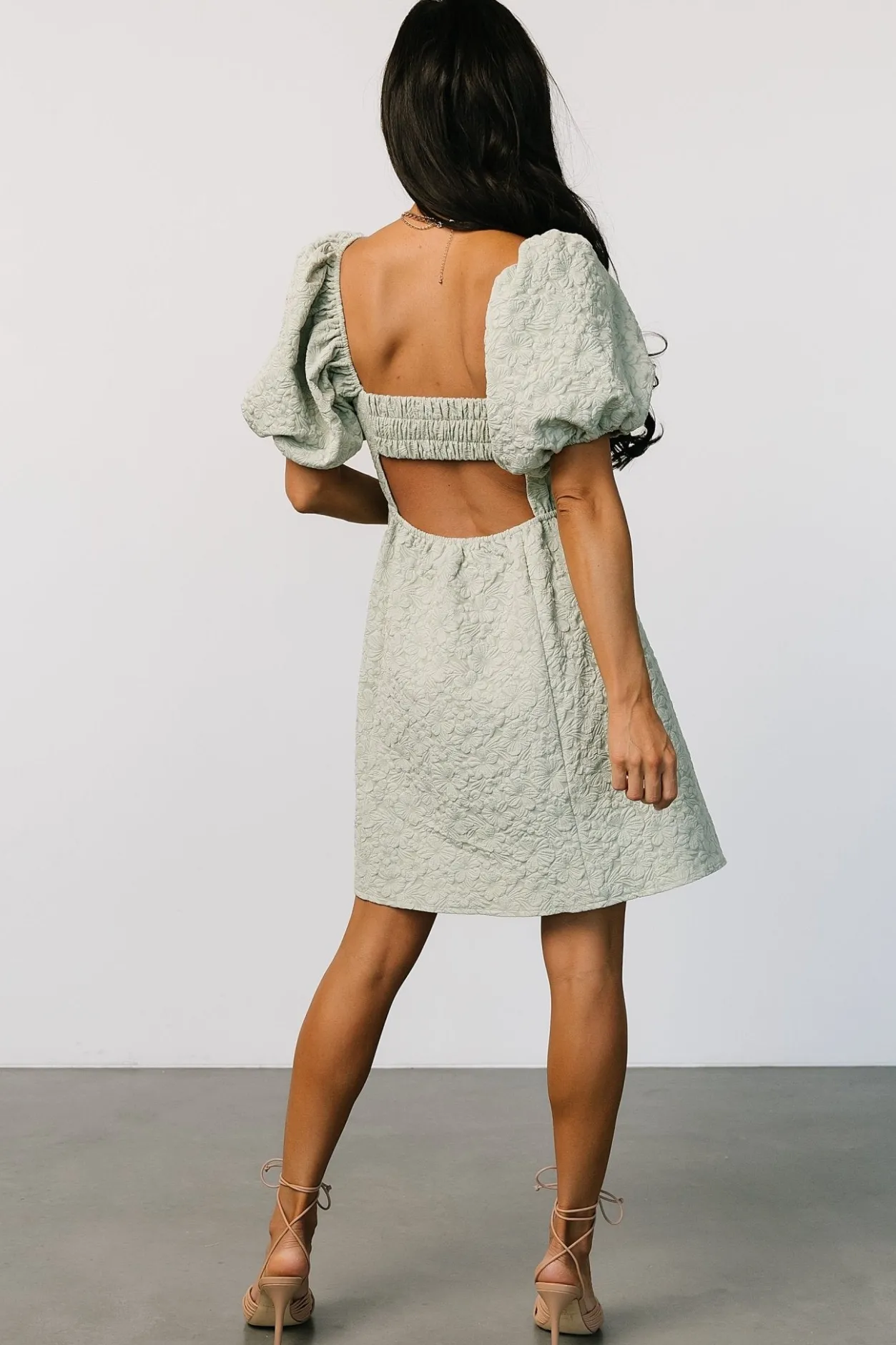Hot Baltic Born Eulalie Mini Dress | Sage