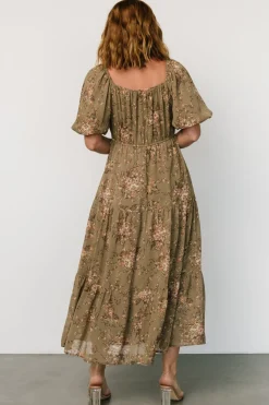 Sale Baltic Born Evelette Dress | Olive Floral OliveFloral