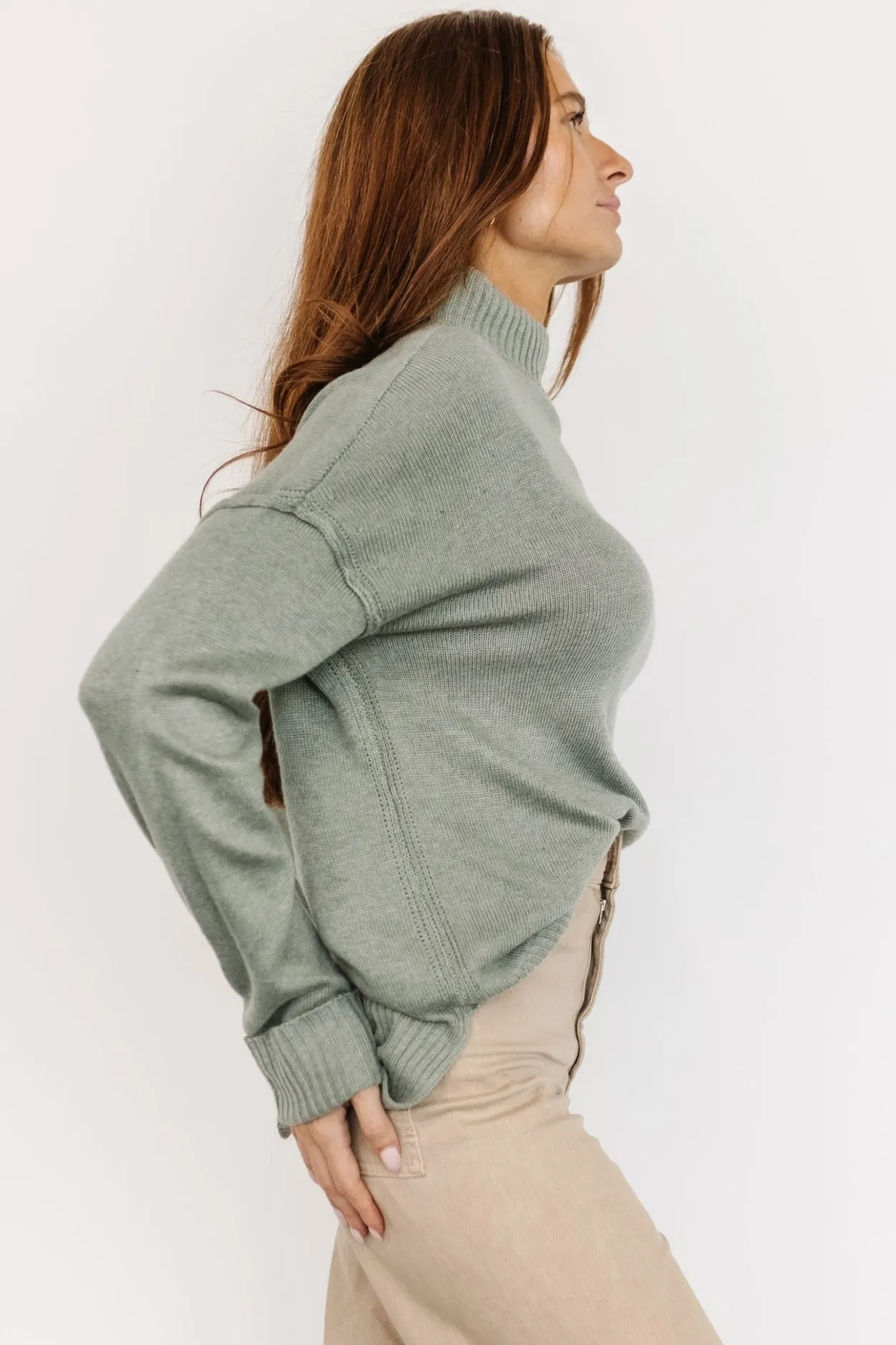 Online Baltic Born Evermore Knit Sweater | Sage