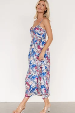 Discount Baltic Born Evette Sweetheart Tank Dress | Blue Multi BlueMulti