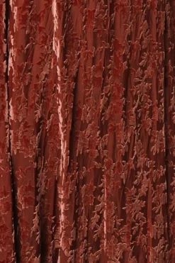 Online Baltic Born Fabric Swatch - Everley Velvet | Cinnamon