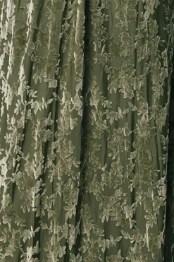 Hot Baltic Born Fabric Swatch - Everley Velvet | Dark Sage DarkSage