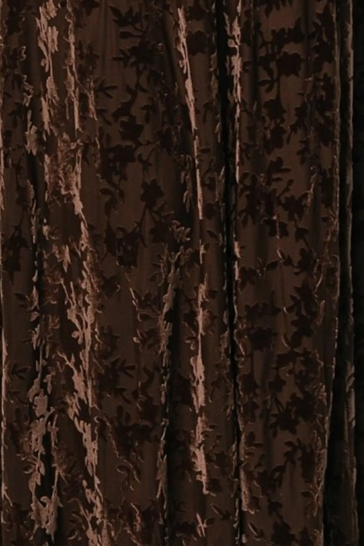 Outlet Baltic Born Fabric Swatch - Everley Velvet | Espresso