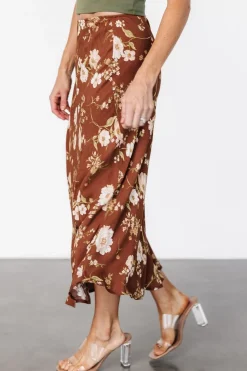 Fashion Baltic Born Fairchild Skirt | Brown Floral BrownFloral