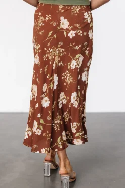 Fashion Baltic Born Fairchild Skirt | Brown Floral BrownFloral