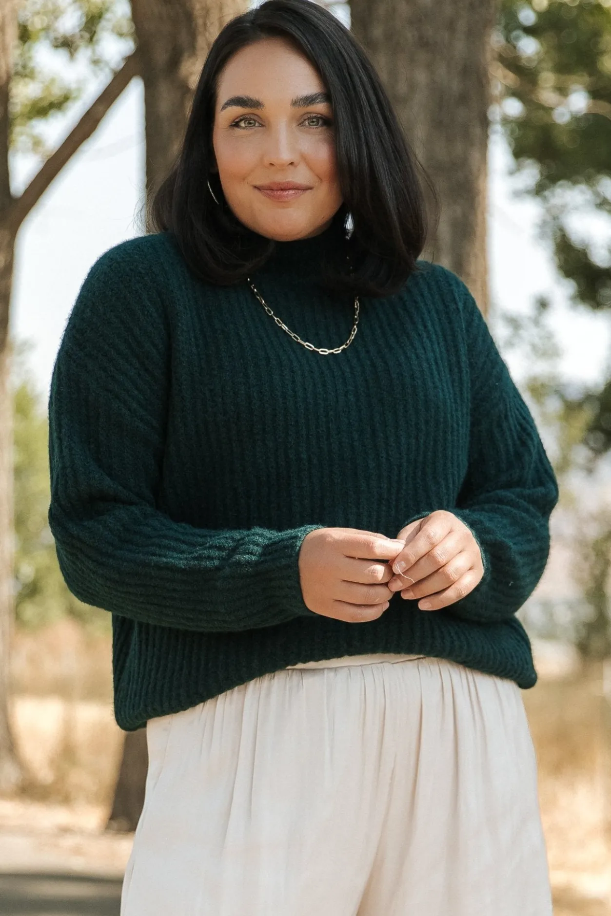 Clearance Baltic Born Fallon Sweater | Dark Green DarkGreen