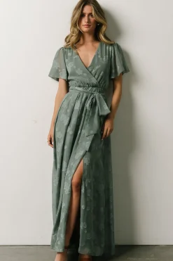 Fashion Baltic Born Faye Maxi Dress | Eucalyptus