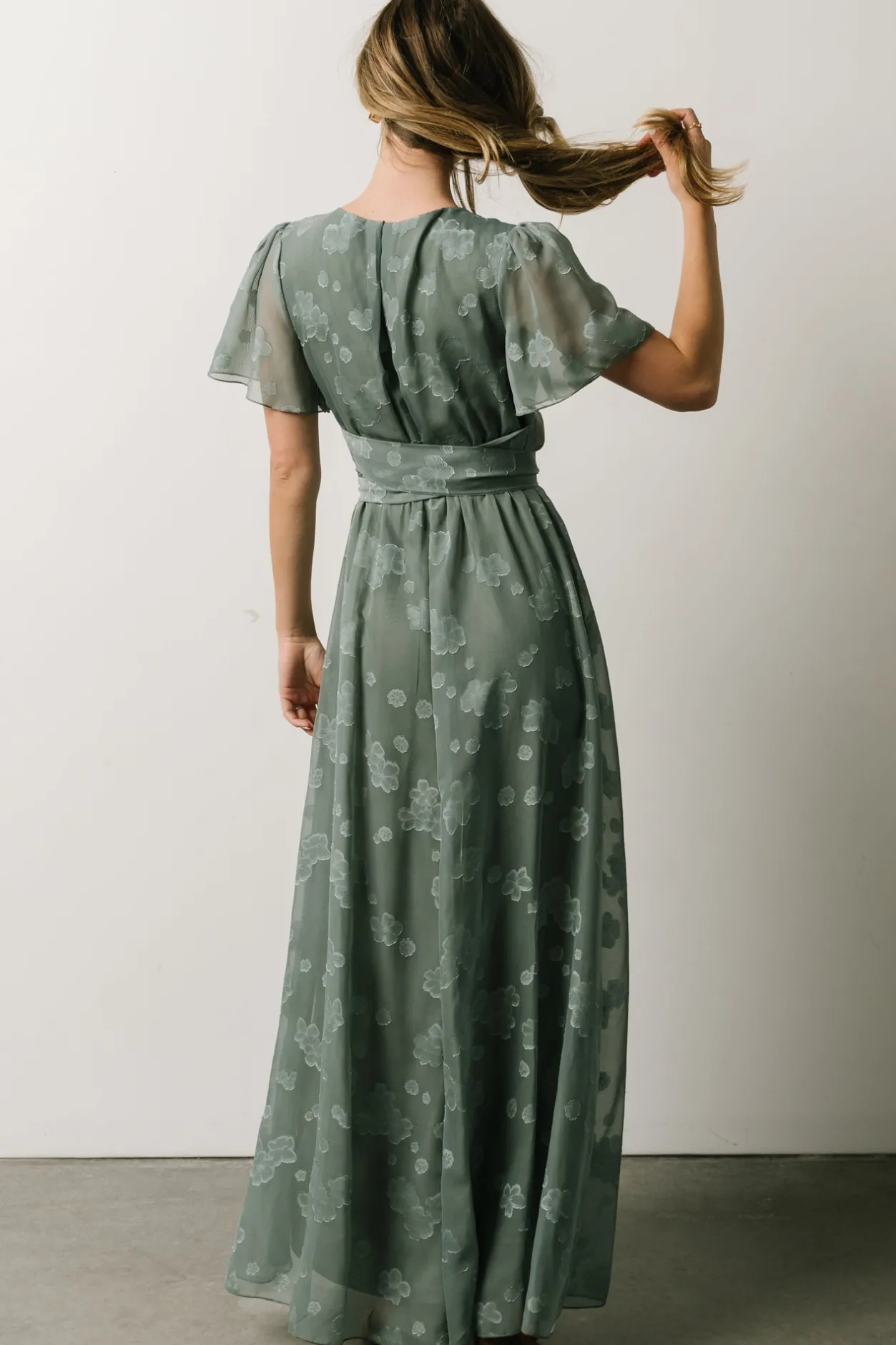 Fashion Baltic Born Faye Maxi Dress | Eucalyptus