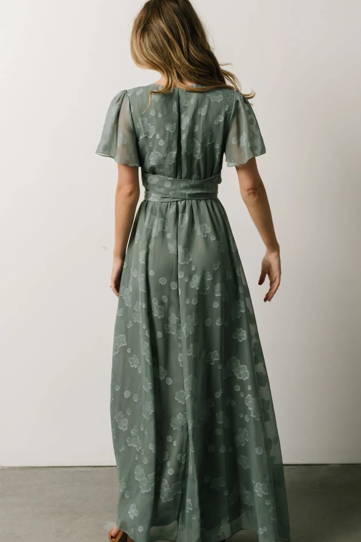 Fashion Baltic Born Faye Maxi Dress | Eucalyptus