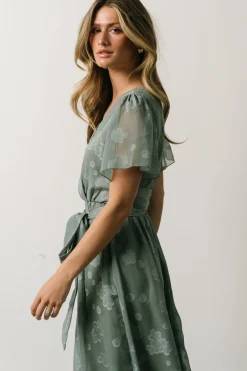 Fashion Baltic Born Faye Maxi Dress | Eucalyptus