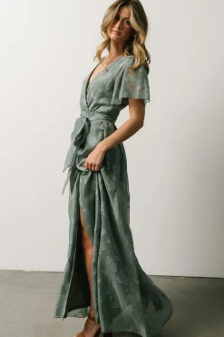 Fashion Baltic Born Faye Maxi Dress | Eucalyptus