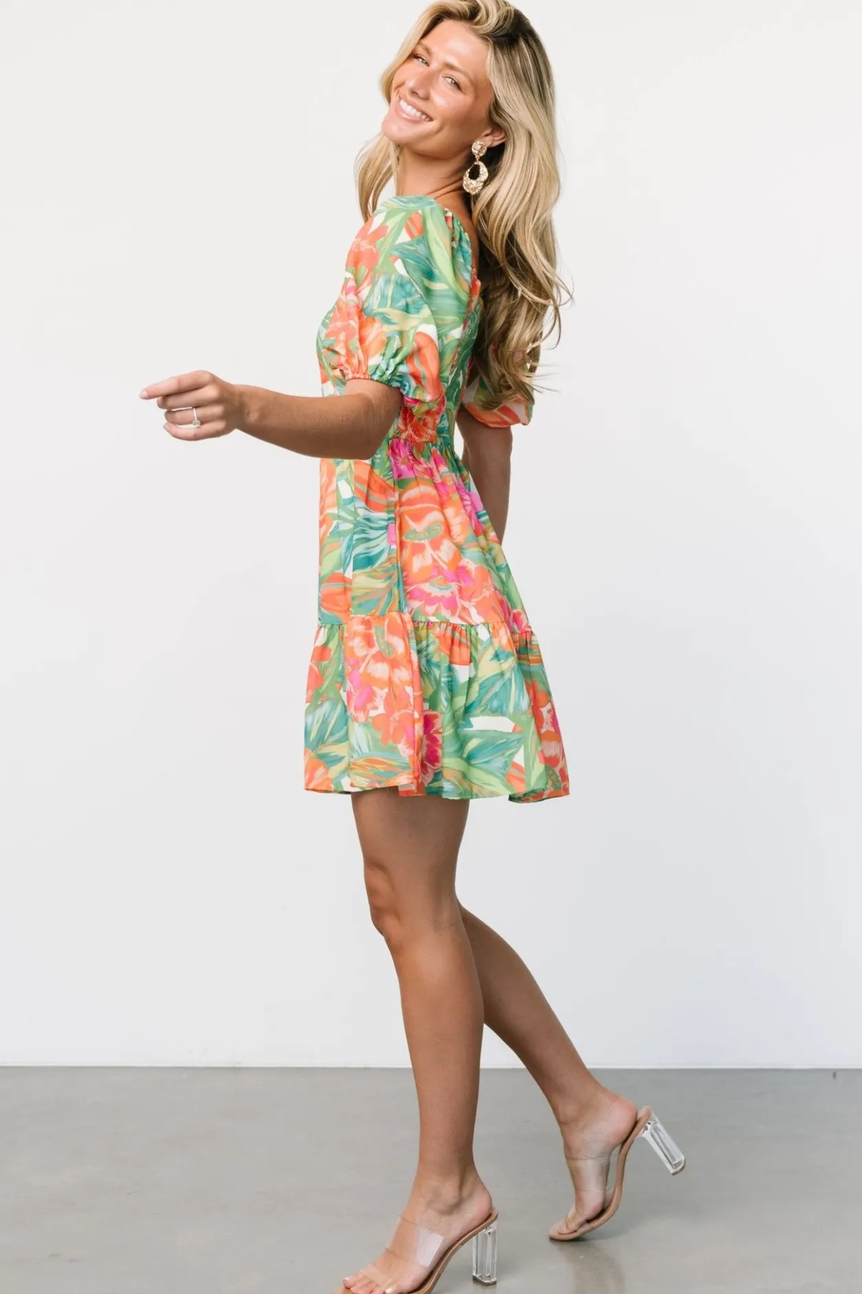 Online Baltic Born Fiji Mini Dress | Multi Print MultiPrint