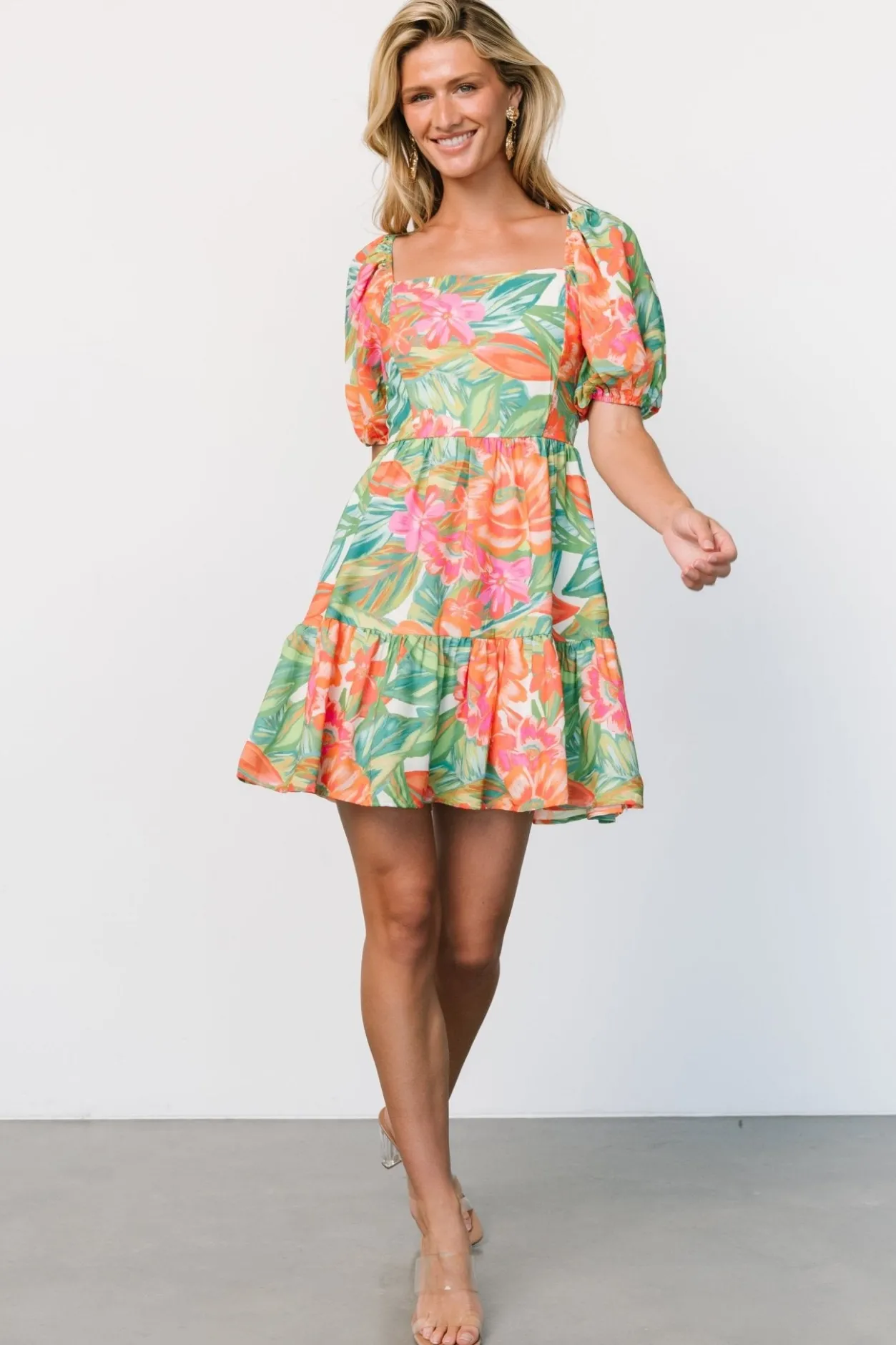 Online Baltic Born Fiji Mini Dress | Multi Print MultiPrint