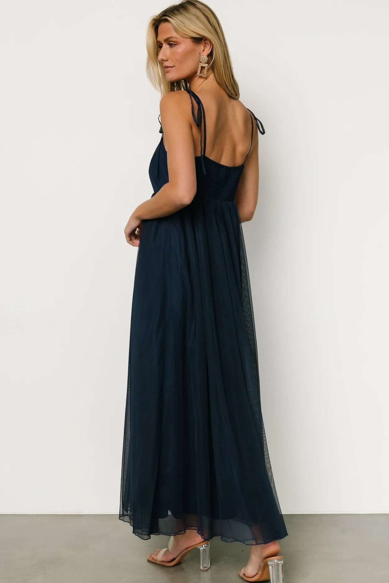 Best Baltic Born Fiona Tulle Maxi Dress | Midnight Blue MidnightBlue