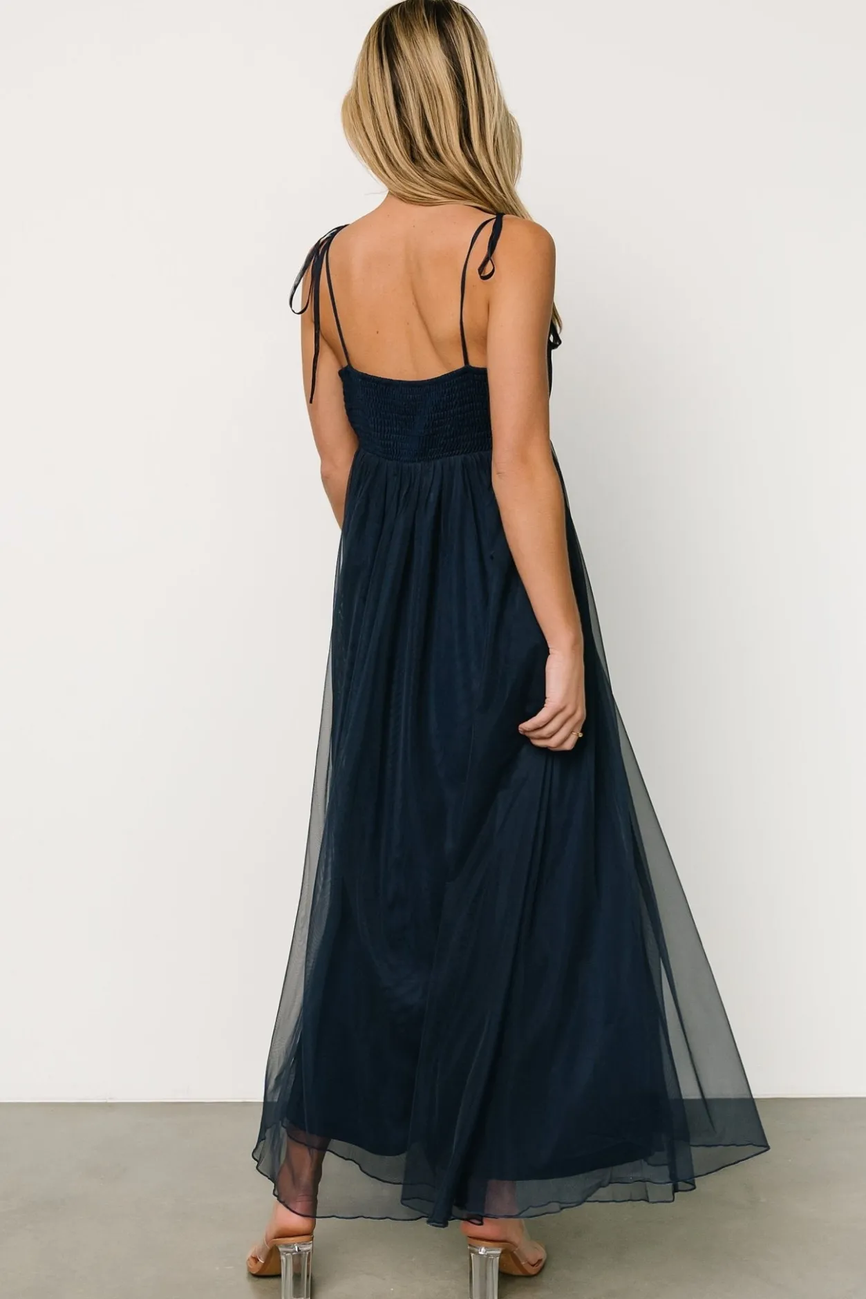 Best Baltic Born Fiona Tulle Maxi Dress | Midnight Blue MidnightBlue